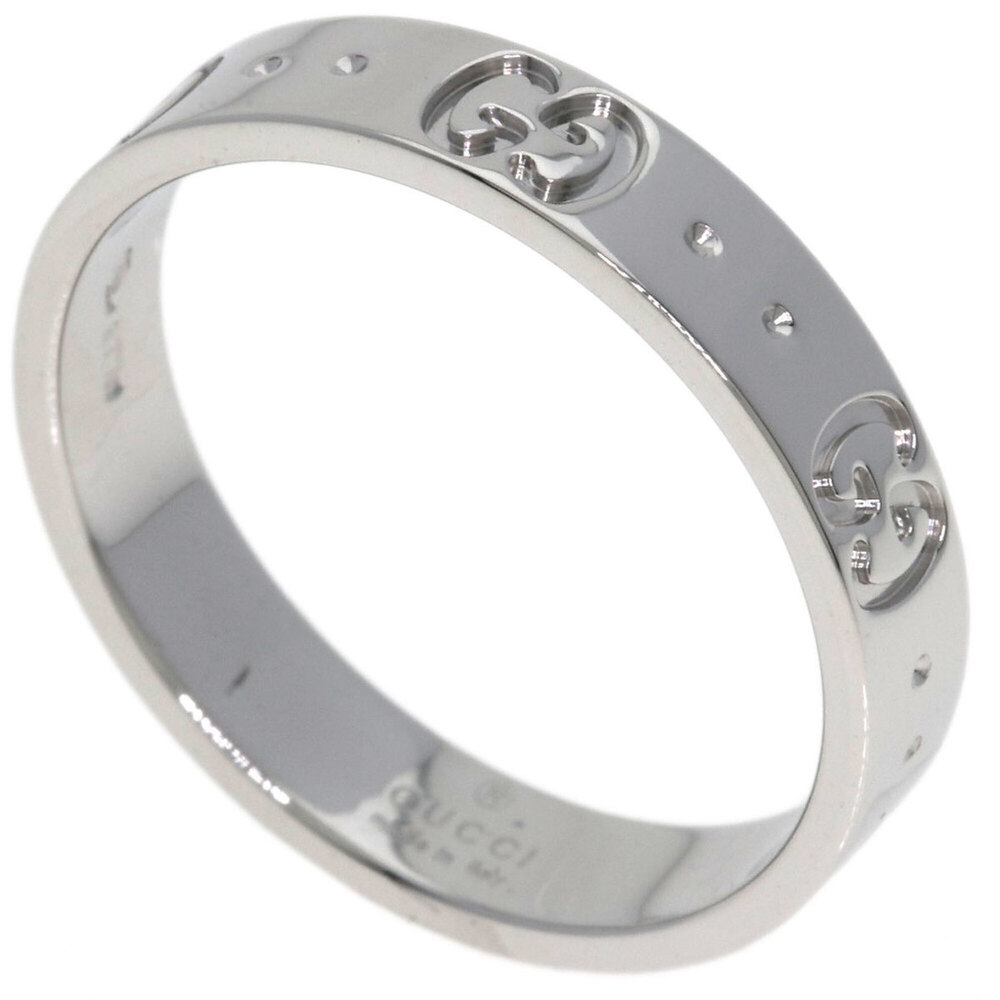 Gucci Icon #15 Ring - 18K White Gold Women's GUCCI